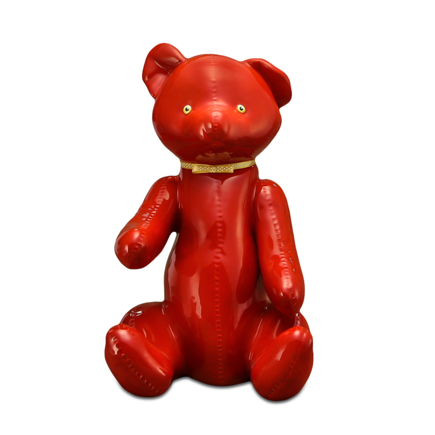 Медведь 1959 год (красный, медовые глаза)