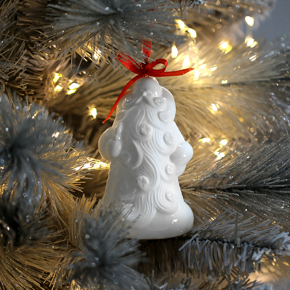 Скульптура "Дед Мороз" фарфоровая Rupor  малый подвесной