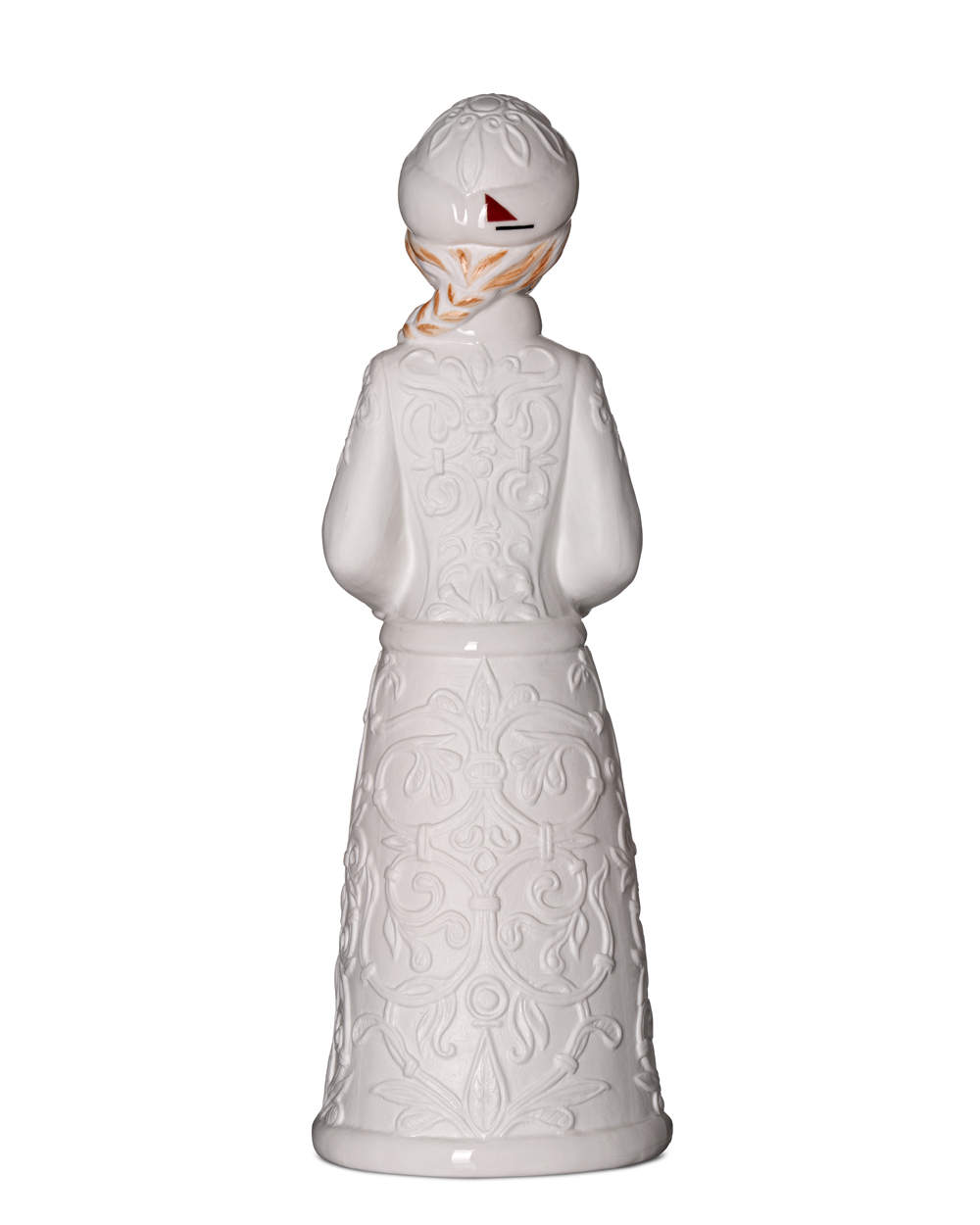 Скульптура фарфоровая «Снегурочка» большая (Синие птицы)