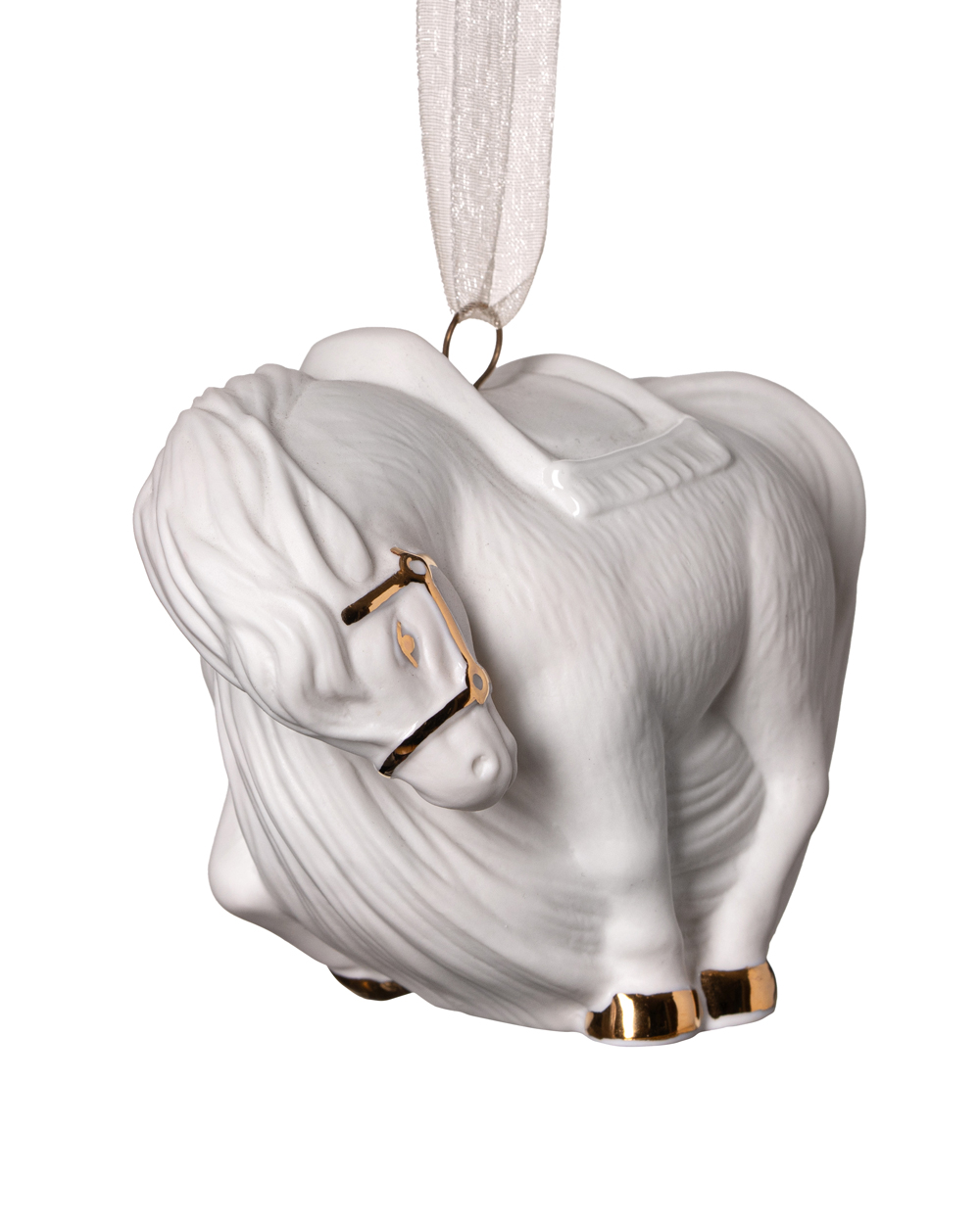 Ёлочное украшение "Шар Лошадь"