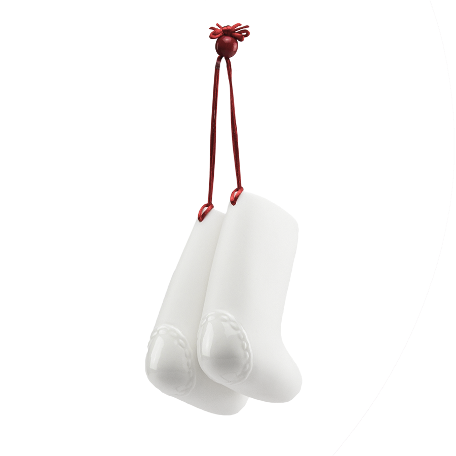 Елочное украшение "Валенки"