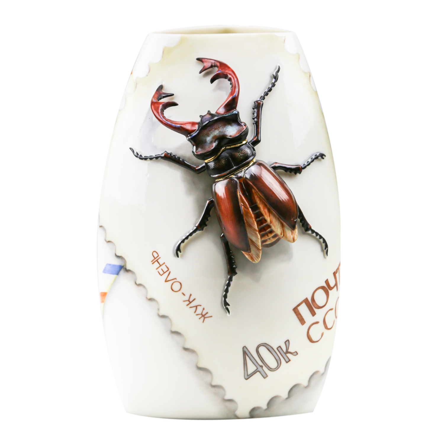 Ваза "Жук" Почтовая марка