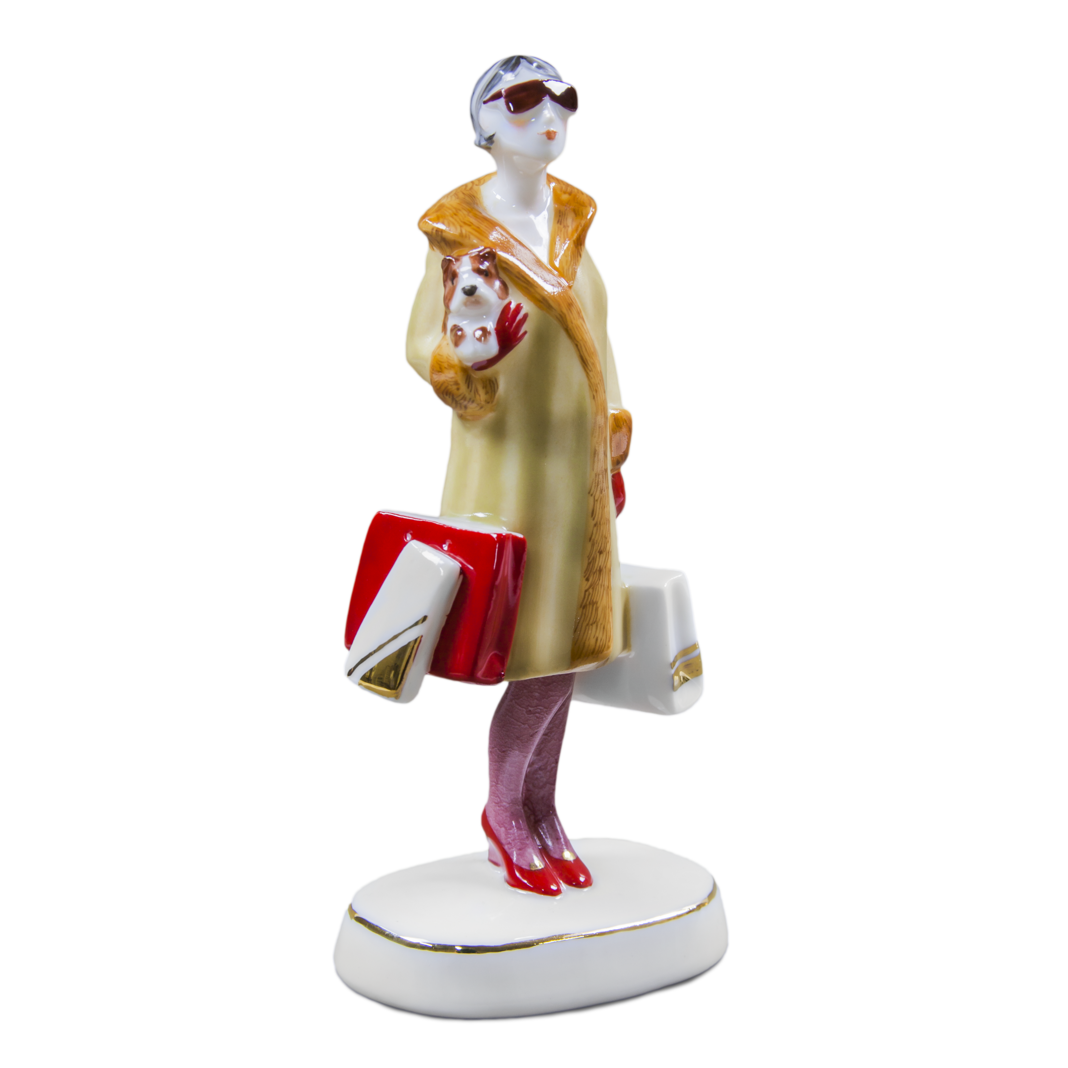 Статуэтка-качалка "Гламур", коллекция "Нулевые"