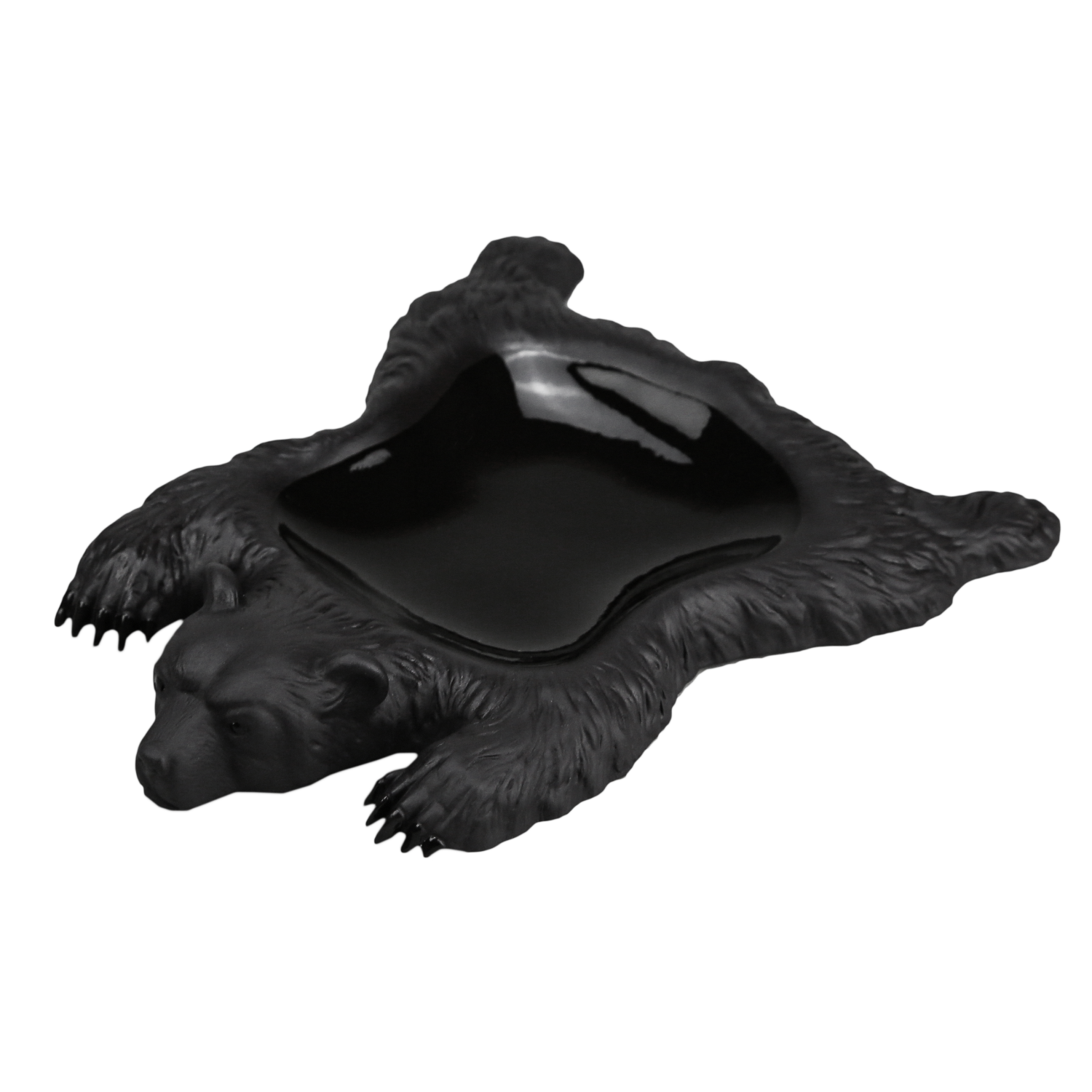 Мелочница "Медведь" белый (Черный)