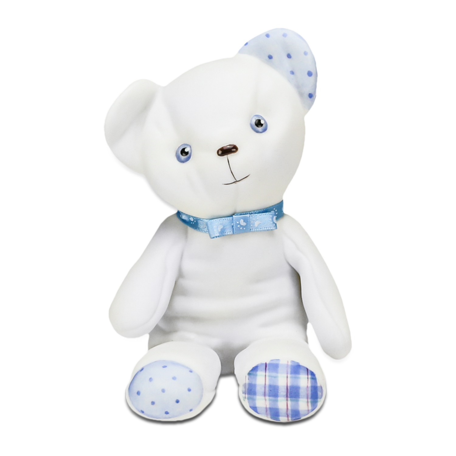 Статуэтка "Медвежонок 1976 год" - голубые глаза (Премиум, Голубой)
