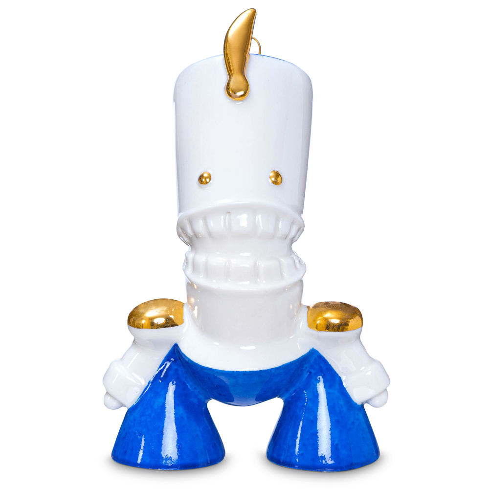 Ёлочное украшение "Щелкунчик", коллекция "Щелкунчик" (Синий)