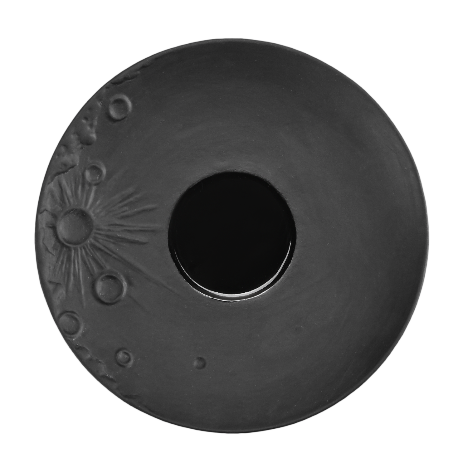 Сервиз "Луна". Блюдце (Черный)