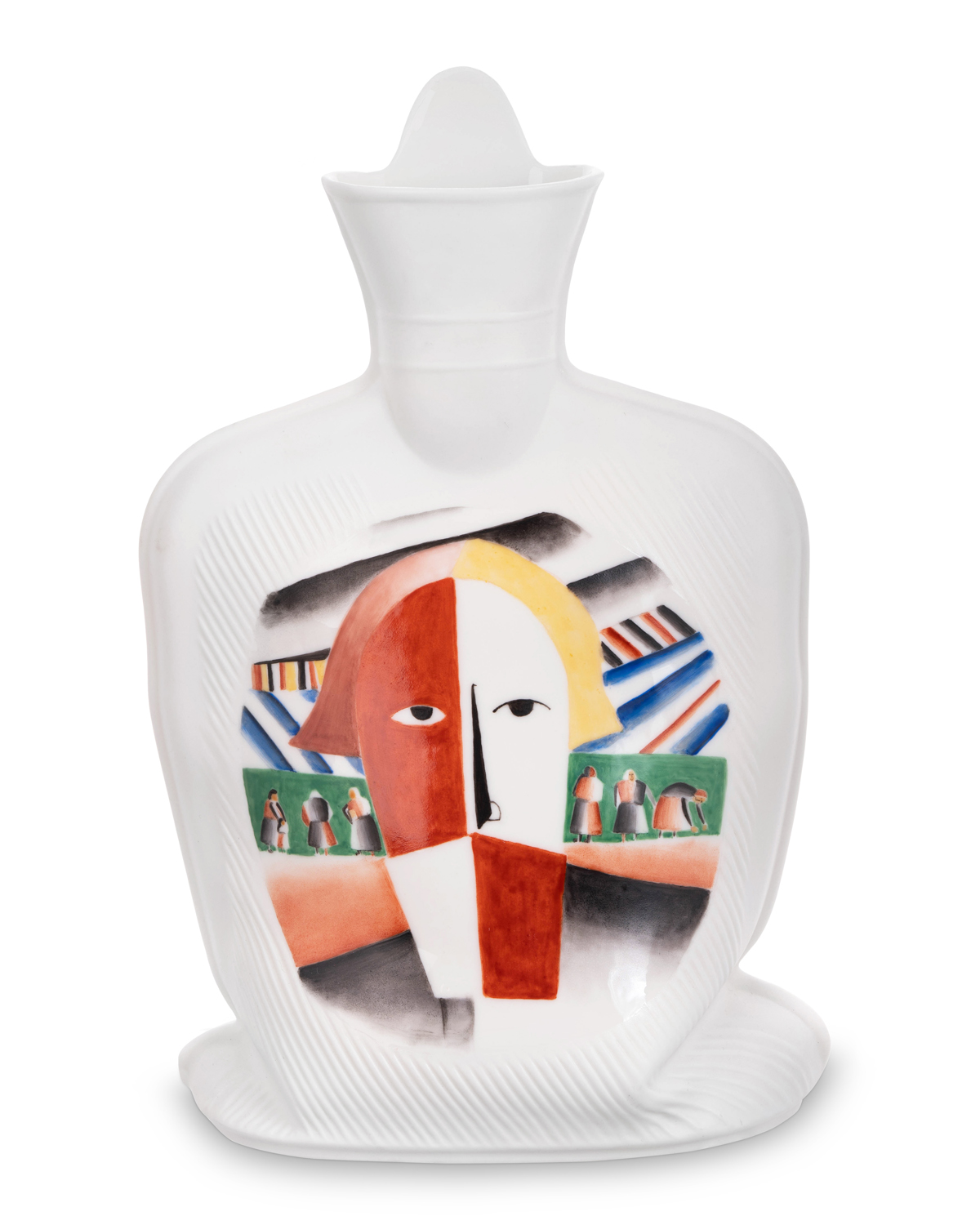 Ваза "Грелка" Голова крестьянина