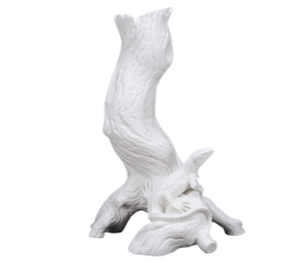 Ваза “Ящерица” белая